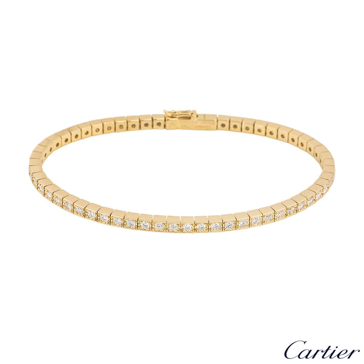 cartier lanieres diamond bracelet